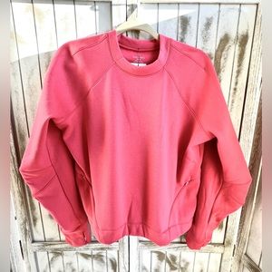 SWEATY BETTY Run Crewneck Performance Sweatshirt Women’s Size M Odyssey Pink